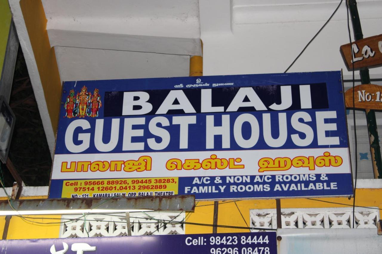 Balaji Guest House Pondicherry Exterior foto